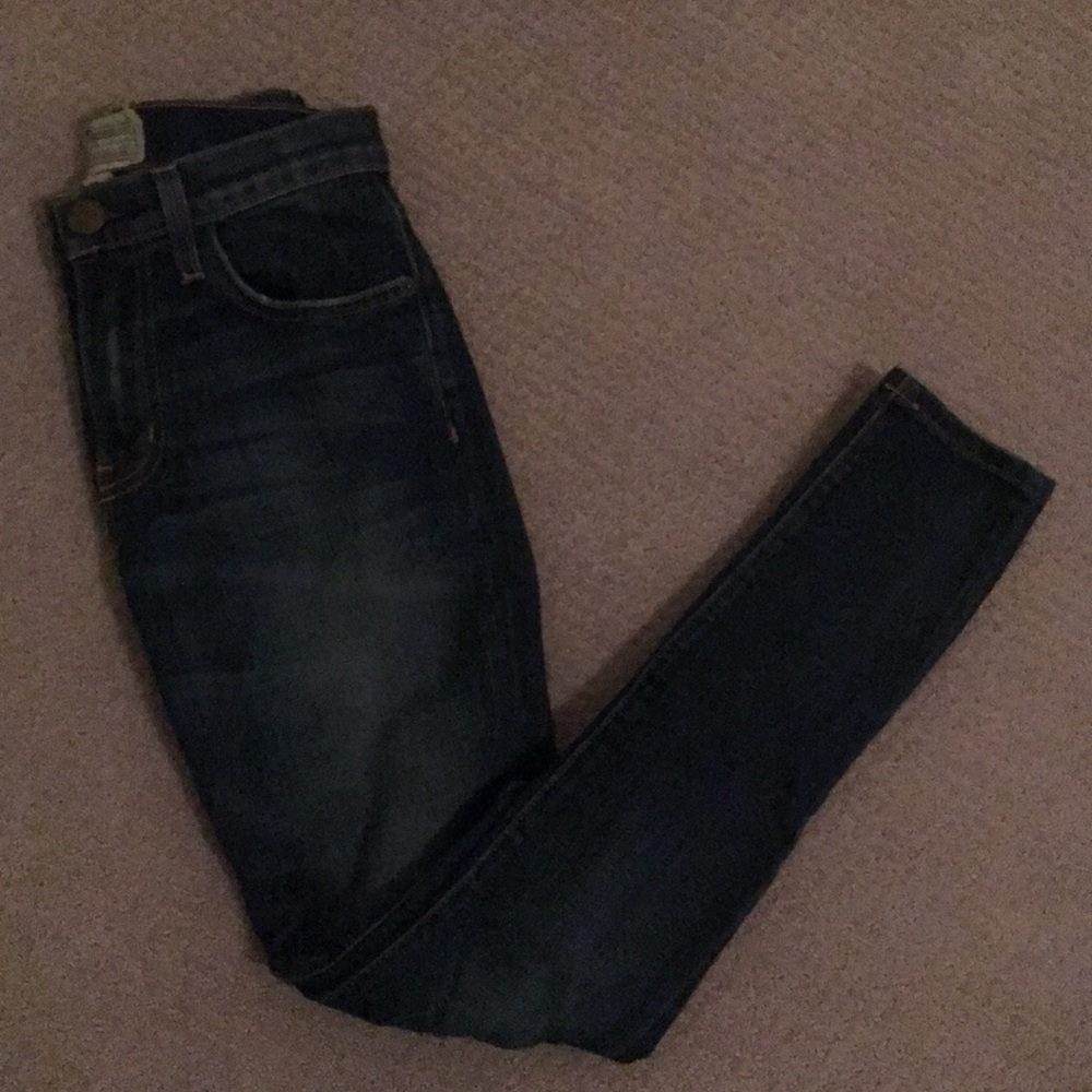 Current/Elliot High Waisted Darcy Skinny Jeans